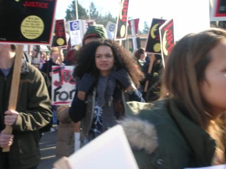 LPK at the march