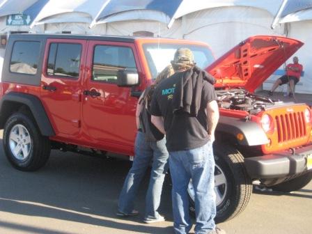 Cars for sale at the fair