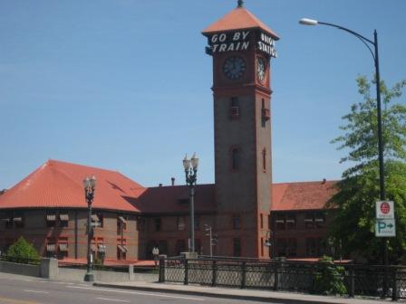 Portland's train station