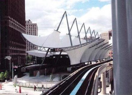 Detroit's Rosa Parks Transit Center