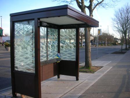 A new shelter at Good Shepherd's former adopted stop