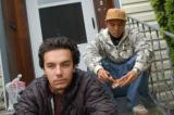 DJ Sabzi and Emcee Geologic, chillin on the porch (photo credit: Gabriel Teodros)