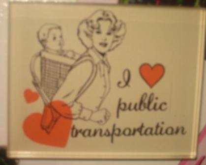 A magnet for bus chicks