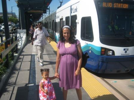 Chick and Chicklet at Othello Station