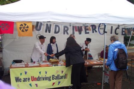 Undriver licensing booth at Sustainable Ballard