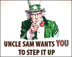 Uncle Sam says...