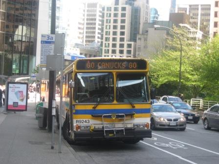 Bus root for Canucks