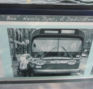 Beulah with a bus